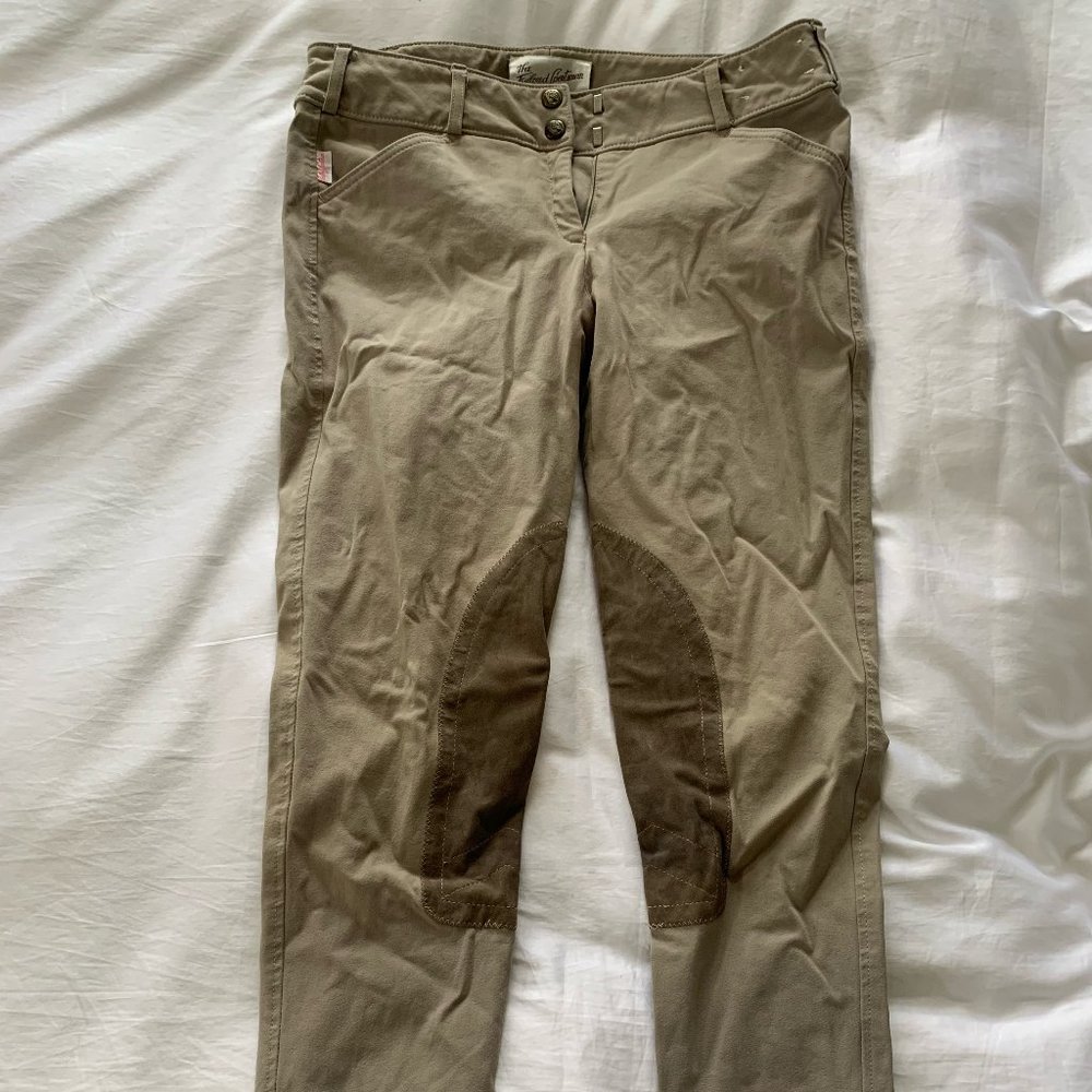 Tailored Sportsman Tan Riding Breeches, size 28